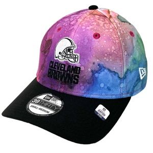 Cleveland Browns New Era 39THIRTY NFL Crucial Catch Fitted Hat